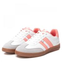 XTI 143485 09 Zapatillas deportivas mujer 35291 25V DEPORTIVO BANDAS BLANCO/CORAL - details 4