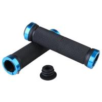 Puños de manillar de Bicicleta con bloque Azul (paquete de 2) - details 2