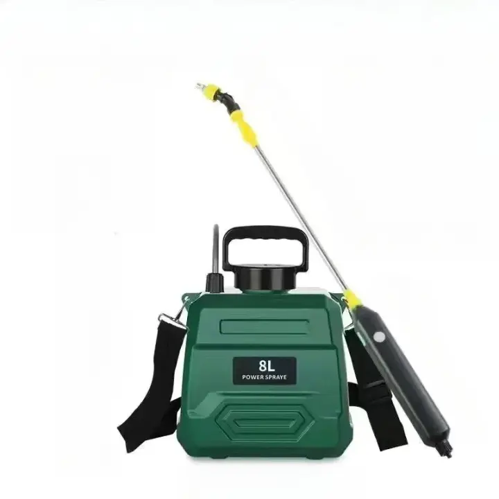 Nueva Sopladora Agrícola De 8 Litros Con Alta Presión Tipo Mochila Para Irrigación Eléctrica Desinfección Y Spraying De Insecticidas - 1