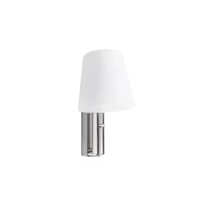 LEDS·C4 Aplique Read Me Led 4.8W Blanco Cálido - 3000K On-Off Níquel Satinado 388Lm - 1