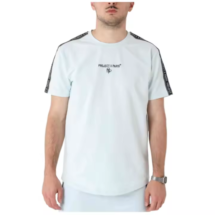 Camiseta de Manga Corta Project X Paris  para hombre en color azul - 1