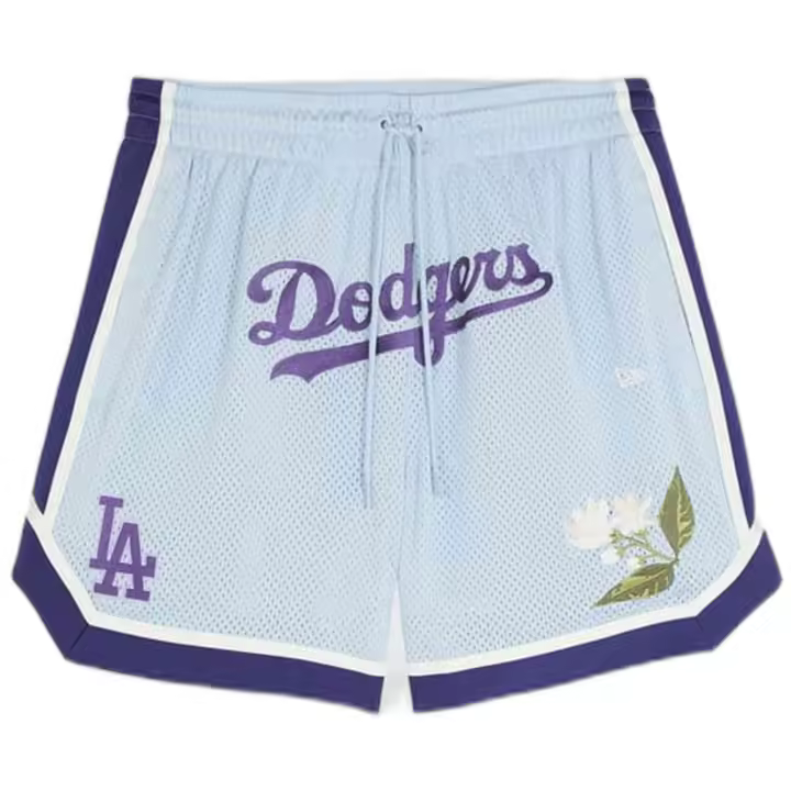 Pantalon Corto New Era Mlb Floral La Dodgers para hombre en color azul - 1