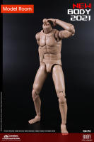 Figura De Acción Masculina COOMODEL MB001 MB002 MB003 MB004 Escala 1:6 Cuerpo Flexible Super 239/261mm Cabeza Escultada Adecuada Para Adultos - details 3