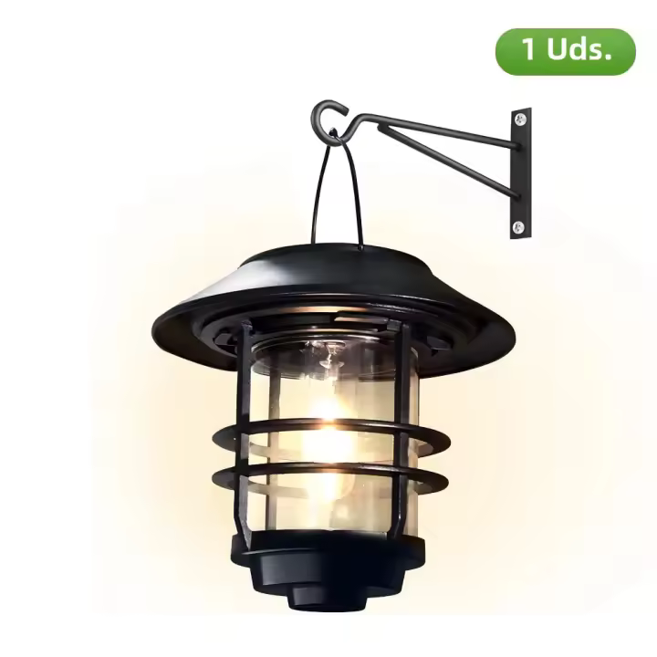 Lámpara De Pared Solar Para Exterior IP65 Impermeable Luz LED Para Porche Jardín Sconce De Balcón Terraza Decoración Iluminación - 1