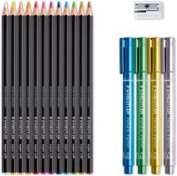 STAEDTLER 61 149C St Marcador Permanente - Rotuladores Metálicos - Sacapuntas - 17 pz - details 0