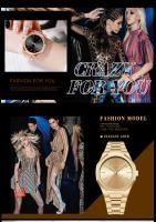 Reloj De Pulsera De Lujo Para Hombres Y Mujeres En Color Rosa Oro Con Correa De Acero Inoxidable Y Cierre De Seguridad Reloj De Moda Negra Resistente Al Agua De 40mm - details 19