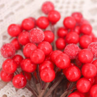 10PCS Flores Artificiales De Bayas Para Decoración De Navidad Arbol De Navidad Corona De Navidad DIY Accesorios De Scrapbooking - details 3