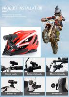 Cámara De Bicicleta De Montaña 1080P HD DVR Para Motocicleta Registador De Conducción Camara Para Casco Exterior Carga Removible Hasta 128G - details 16
