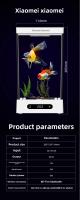 Acuario Pequeño Para Betta Con Sistemas De Recirculación Automática Ecológico Mini Para Escritorio De Plástico 2L - details 11