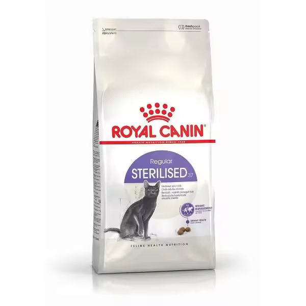 Pienso ROYAL CANIN STERILISED 37 para gatos esterilizados (1 a 7 años) - 400g - 1