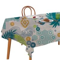 LILI HOME Mantel PVC Antimanchas – Modelo Florista. Ancho Fijo: 140 cm, ideal para la mayoría de mesas estándar. Hule resistente, con diseño antimanchas y fácil de limpiar. Protege la superficie de líquidos y suciedad. - details 0