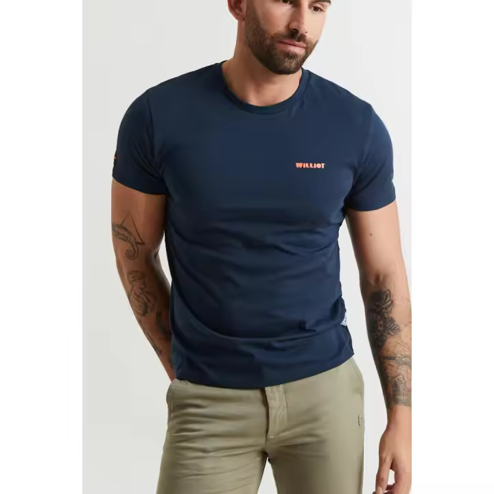 Camiseta Washed Summer Elements Marino - Williot - 1