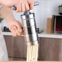 Máquina Manual De Hacer Fideos Pequeña De Acero Inoxidable Con 2 Moldes Interchangeables Para Hogar Fabricante Yongkang Zhejiang - details 0