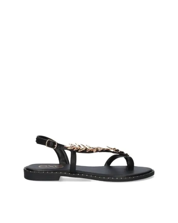 EXE P4015 9  Sandalias Mujer Negro - 1