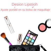 Epilador Eléctrico Portátil En Forma De Labial Para Mujeres Eliminación De Vello Facial Painless Y Efectiva Herramienta De Afeitado Doméstico - details 1