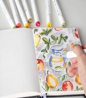 BF - Sketch Marker Pack 48 Rotuladores Doble Punta para Dibujar Colorear Pintar Dibujo Caligrafia Colores Surtidos Rotuladores Base Alcohol BFG - details 3