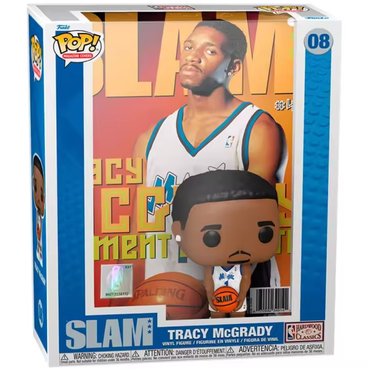 Funko Pop 08 - Cover SLAM Tracy McGrady - NBA - 1