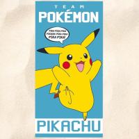 Toalla de playa Pokémon Pikachu , 70 x 140 cm, 100% microfibra, 250 GSM，Toalla de Piscina Grandes para Niños y Adultos，Toalla de microfibra para playa y piscina Pokemon de Tamaño 70x140 cm - details 1