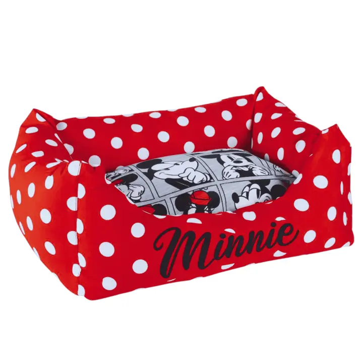 Cama para Perro Minnie - Suave, Coqueta y Acolchada (65x45 cm) - 1