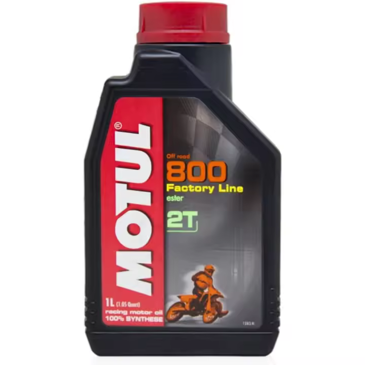 Motul ACEITE MOTO 800 2T 1L - Aceite de Motor para Motocicletas - 1