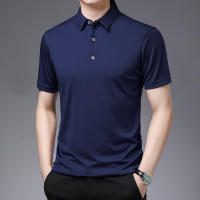 Camisa Polo De Verano Para Hombres 2024 Color Sólido Estilo Casual Comodidad Y Transpirabilidad Alta Calidad Polyester - details 7