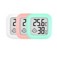 1 Pc Mini Termómetro Y Higrómetro Digital LCD Para Interior Medidor De Temperatura Y Humedad Para Habitación - details 5