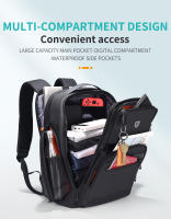 Mochila Negocios Fenruien Para Hombre 36L Impermeable Con USB Y Multiples Bolsillos Ajuste Para Portátil De 17.3 Pulgadas - details 5