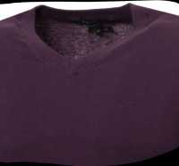 Jersey de hombre Armani Exchange, cuello en V, manga larga bicolor con logo, cod. 8NZM4B - details 0