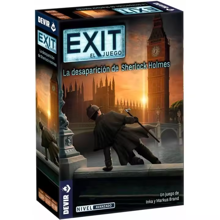 Exit el juego La desaparicion de Sherlock Jolmes Devir BGEXIT23SP - 1