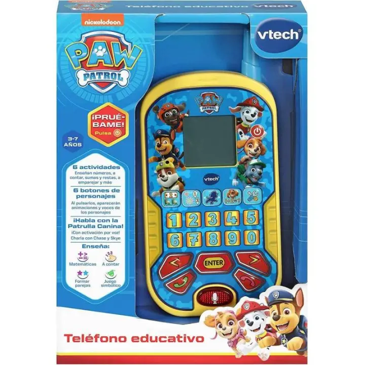 Paw Patrol Teléfono Educativo de la Patrulla Canina de Vtech - 1