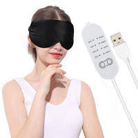 Máscara Caliente Para Los Ojos USB Reutilizable Masajeador De Ojos Para Dormir Cuidado De Los Ojos Anti Bags Y Arrugas - details 2