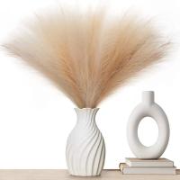 15pcs Arreglo De Pampas De Juncos Artificiales Para Decoración De Hogar Y Bodas Flores Silken Para Vaso Decoración De Dormitorio Y Fiesta DIY - details 1