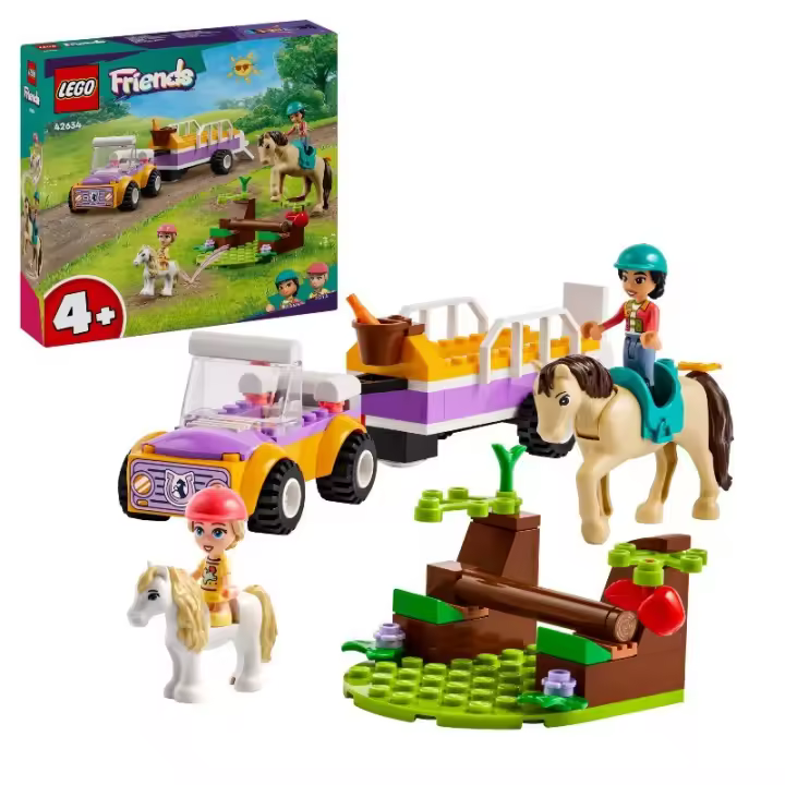Remolque para Caballo y Poni LEGO Friends 42634 contiene 105 piezas - edad a partir de 4+ años 24L42634 - 1