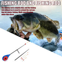 Juego De 5 Piezas De Caña De Pescar Para Hielo Portátil Mini 70/100/130mm Invierno Río Estuario Mar Accesorios Impermeables Para Pescar - details 14