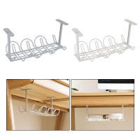Organizador De Cables Con Enchufe Y Estante Soporte Para Escritorio Adhesivo Fuerte Almacenamiento De Cableado Madera Ecológica - details 0