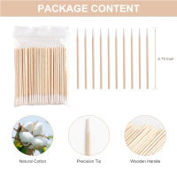 100/300pcs Pinzas De Uñas De Algodón Con Patrón De Cejas Herramienta De Arte Para Retirar Polvo De Uñas Y Detalles De Manicura - details 3