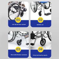 Rueda De Sustitución Para Wheelchair De 6 Pulgadas Rueda De Caña Trasera De Coche Rígida Y Flexible Suave Y Duradera Para Silla De Ruedas - details 7