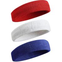 3pcs Cinturones De Sudor Para Deportes Para Hombres Y Mujeres Absorbentes De Moqueta Para Tenis Baloncesto Correr Gimnasio Ejercicio - details 5