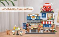 Mini Edificio Izakaya Japonés En Bloques De Construcción Simulación De Arquitectura Para Decoración De Escritorio Edad Recomendada 6-12 Años Material Plástico - details 1