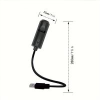 Lámpara De Noche LED Con Proyector De Gato Diseño Creativo Y Moderno 360 Grados Rotatable Luz De LED Ajustable USB Para Decoración De Habitaciones - details 1