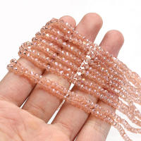 120pcs/lot Cuentas De Vidrio Facetas Austria Redondas Para Joyería Spacer Beads De Moda Material De Vidrio Tamaño 4mm - details 13
