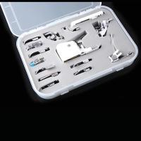 Juego De Pies De Costura Profesionales Para Máquina De Coser Doméstica Alta Calidad Pie De Presión Snap on Manija Baja Material Polyester Unisex - details 2