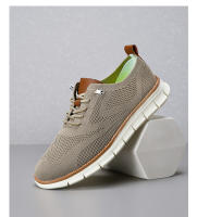 Zapatos Casuales Para Hombre Talla Grande 2024 Malla Tejida Ligera Y Cómoda Para Trabajo Y Conducir Zapatillas De Verano Transpirables Para Paseo Al Aire Libre - details 14