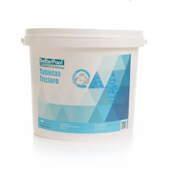 Tabletas Tricloro para Tratamiento Continuado del Agua de la Piscina. BETTERPOOL TRATAMIENTO DE PISCINAS - 1