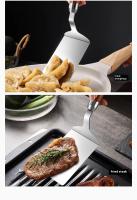 Kit De Accesorios Para Plancha Gianxi Espátula De Acero Inoxidable Para Barbacoa Herramientas De Cocina Para Steaks Fritos - details 10
