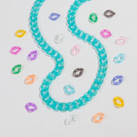 60pcs Pulgones De Acrílico Frosted 14x19mm Cuadrado Cadena De Enlace Para Hacer Pulseras Collares Accesorios De Joyería DIY En Lote - details 11