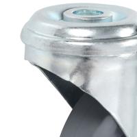 vidaXL Ruedas giratorias con agujero pasador 4 unidades 75 mm - details 4