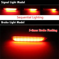 Luces De Freno LED Rojas Con Señal De Giro Secuencial Para Infiniti QX56 Q50 QX60 QX30 Nissan Leaf Rogue Luces Traseras De Parachoques - details 4
