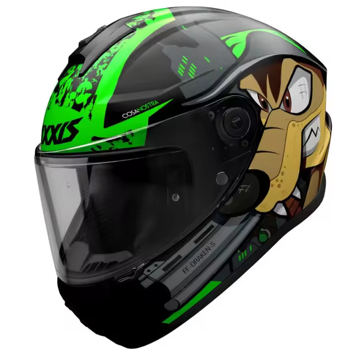 Casco Moto Casco Ff112c Draken S Cosa Nostra   Ce U - 1