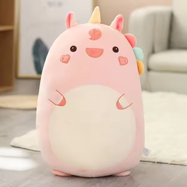 Excelente calidad 60cm Squishmallows Peluche Animal Kawaii Suave Almohada Grande Z Unicornio Cómodo Clásico-WELLNG - 1
